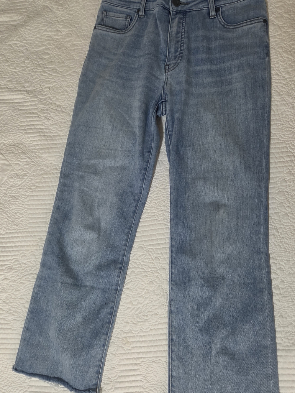 KUT Classic Light Blue Women's Straight-Leg Jeans